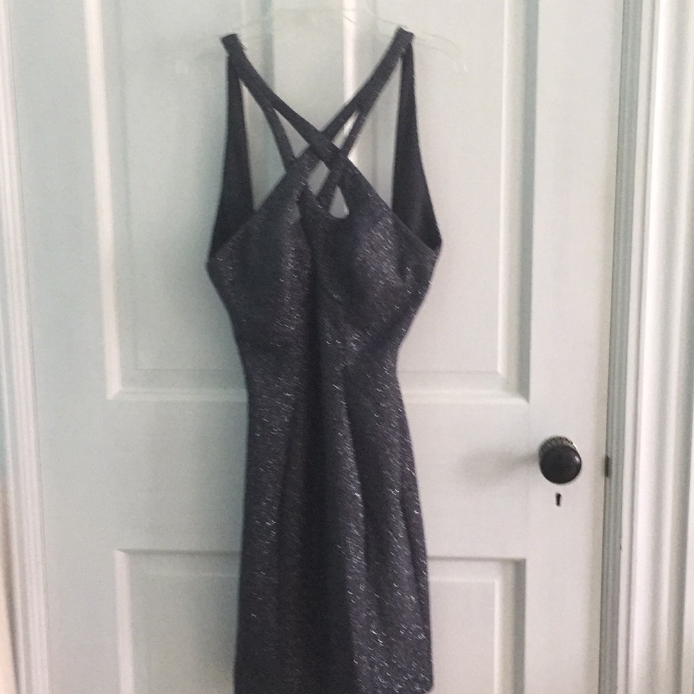 Dress - sparkly with beautiful neck line